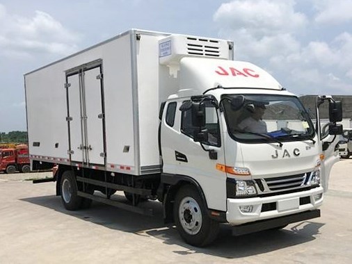(厢长5.2米)江淮骏铃一排半冷藏车