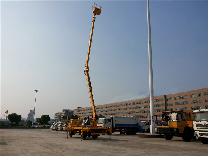 东风单排座高空作业车
